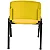 Cadeira Plástica Fixa Anatômica Empilhável AMARELA - 12075 - Casa das Cadeiras Goiânia - Imagem 4