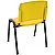 Cadeira Plástica Fixa Anatômica Empilhável AMARELA - 12075 - Casa das Cadeiras Goiânia - Imagem 5