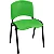 Cadeira Plástica Fixa Anatômica Empilhável VERDE - 12076 - Casa das Cadeiras Goiânia - Imagem 1