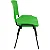 Cadeira Plástica Fixa Anatômica Empilhável VERDE - 12076 - Casa das Cadeiras Goiânia - Imagem 2