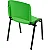 Cadeira Plástica Fixa Anatômica Empilhável VERDE - 12076 - Casa das Cadeiras Goiânia - Imagem 3