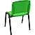 Cadeira Plástica Fixa Anatômica Empilhável VERDE - 12076 - Casa das Cadeiras Goiânia - Imagem 5
