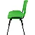 Cadeira Plástica Fixa Anatômica Empilhável VERDE - 12076 - Casa das Cadeiras Goiânia - Imagem 6