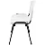 Cadeira Plástica Fixa Anatômica Empilhável BRANCA - 12077 - Casa das Cadeiras Goiânia - Imagem 6