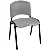 Cadeira Plástica Fixa Anatômica Empilhável CINZA - 12078 - Casa das Cadeiras Goiânia - Imagem 1