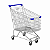 Carrinho de Supermercado 210L Galvanizado - 85939 - Casa das Cadeiras Goiânia - Imagem 1