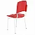 Conjunto Coletivo Escolar Quadrado Vermelho com Mesa Quadrada + 4 Cadeiras – ADULTO – 76605 - Casa das Cadeiras Goiânia - Imagem 3