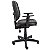 Cadeira Giratória Para Escritório Diretor Costurada Base Back-System Rodízio PP Com Braços Reguláveis Six - 11840 - Casa das Cadeiras Goiânia - Imagem 2