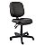 Cadeira Giratória Para Escritório Diretor Costurada Base Back-System Rodízio PP Sem Braços - 45909 - Casa das Cadeiras Goiânia - Imagem 1