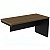 Mesa Diretiva Para Escritório Pé Painel Para Gaveteiro 170X70 Linha Prima 40 – Nogal/Preto - 75153 - Casa das Cadeiras Goiânia - Imagem 1