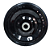 Roda De Chapa Estampada 10" Pneu Maciço P/ Carrinho Armazém 11795 - Imagem 3