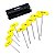 Jogo Chave Hexalobular T10-t50 9 Peças Com Cabo 7612 - Imagem 2