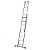 Escada Extensiva De Alumínio Dupla 8 X 2 Degraus * 5536 - Imagem 2