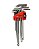Jogo De Chave Allen Abaulada 9Pcs 1.5mm a 10mm 13007 - Imagem 1
