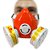 Máscara Respiratória Gases Semi Facial 2 Filtros * 12732 - Imagem 3