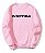 Moletom Careca "Logo" Rosa - Imagem 1