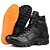 Bota Masculino Coturno Cano Curto Militar Couro - Imagem 5