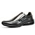 Sapato Social Confort Bico Quadrado Liso Anti Stress - Imagem 4