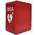 Cabine Vermelha Montada para Desfibrilador DEA - General Hsinda Electric Cabinet - Imagem 3