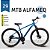 Bicicleta aluminio  21 vel.  cambio Shimano - Freio a disco mecânico - Suspensão dianteira, vários modelos - Imagem 4