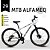 Bicicleta aluminio  21 vel.  cambio Shimano - Freio a disco mecânico - Suspensão dianteira, vários modelos - Imagem 6