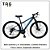 Bicicleta aluminio  21 vel.  cambio Shimano - Freio a disco mecânico - Suspensão dianteira - Imagem 2