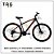 Bicicleta alumínio aro 29  21 vel. cambio Shimano dianteiro e traseiro - Freio a disco mecânico-  Suspensão dianteira - Imagem 1