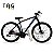 Bicicleta alumínio aro 29  21 vel. cambio Shimano dianteiro e traseiro - Freio a disco mecânico- Suspensão dianteira - Imagem 3