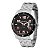 Relógio Technos Masculino Performance Racer Prata e Preto 2115KSS1P - Imagem 1