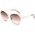 Óculos de Sol Solar Vizzano Ouro 89S AV123 Degradê Dourado - Imagem 1