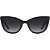 Óculos de Sol Love Moschino 072 S 7RM 549O Preto Feminino - Imagem 3