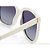Óculos de Sol Polaroid 4155 S X VK6 55WJ Branco Polarizado - Imagem 4