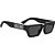 Óculos de Sol Moschino 166 S 807 55IR Preto Feminino - Imagem 3