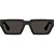 Óculos de Sol Moschino 166 S 003 55IR Preto Feminino - Imagem 2