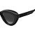 Óculos de Sol Moschino 163 S 807 559O Preto Feminino - Imagem 4