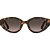 Óculos de Sol Moschino 160 S 086 51HA Marrom Feminino - Imagem 2