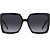 Óculos de Sol Hugo Boss 1285 S 807 599O Preto Feminino - Imagem 2