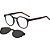 Óculos de Sol Hugo Boss ClipOn 1244 CS 807 51IR Preto - Imagem 1