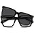 Óculos de Sol Polaroid Clipon D556 C 8075417 Preto Masculino - Imagem 4