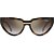 Óculos de Sol Carrera Victory C20S 086 57YK Marrom Feminino - Imagem 3