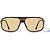 Óculos de Sol Carrera Sport 10S 6K3 62Q6 Dourado Masculino - Imagem 3