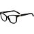 Armação Love Moschino 675 807 5516 Preto Feminino - Imagem 1