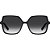 Óculos de Sol Love Moschino 102S 807 579O Preto Feminino - Imagem 3
