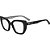 Armação Love Moschino 672 7RM 5319 Preto Feminino - Imagem 1