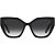 Óculos de Sol Love Moschino 098S 7RM 549O Preto Feminino - Imagem 3