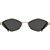 Óculos de Sol Love Moschino 101S 000 57IR Dourado Feminino - Imagem 3