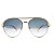 Óculos de Sol Milano Vizzano Magnetita AV456 Dourado Feminin - Imagem 3