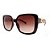 Óculos de Sol Milano Vizzano Ouro 209S C100 Marrom Feminino - Imagem 1