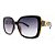 Óculos de Sol Milano Vizzano Ouro 209S C200 Preto Feminino - Imagem 1