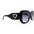 Óculos de Sol Milano Vizzano Ouro 211S C100 Preto Feminino - Imagem 2